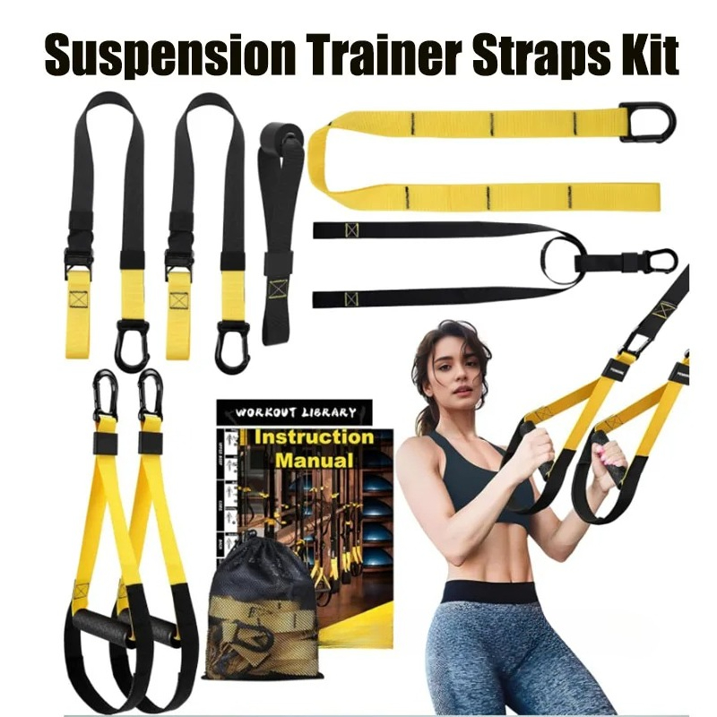 Suspension Trainer Trx - Zestaw pasków do treningu z oporami,