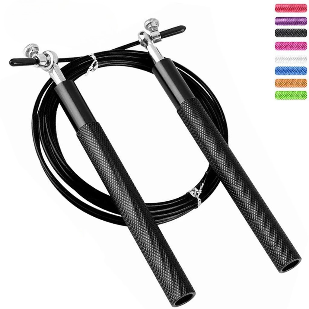 Speed Skipping Rope - Skakanka szybkościowa Crossfit dla mężczyzn, kobiet