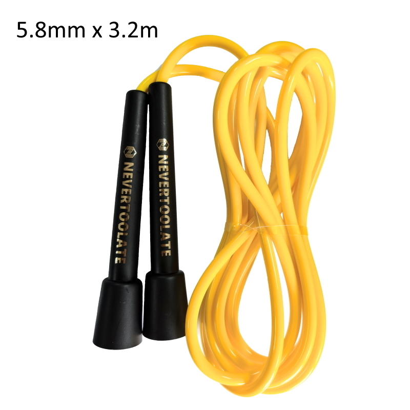 Speed Skipping Rope - NEVERTOOLATE 143 gramów 5,8 mm średnica