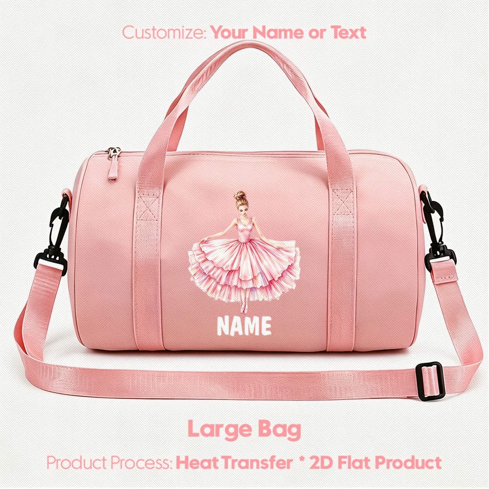 Yoga Fitness Name - Personalizowana torba na ramię z nadrukiem