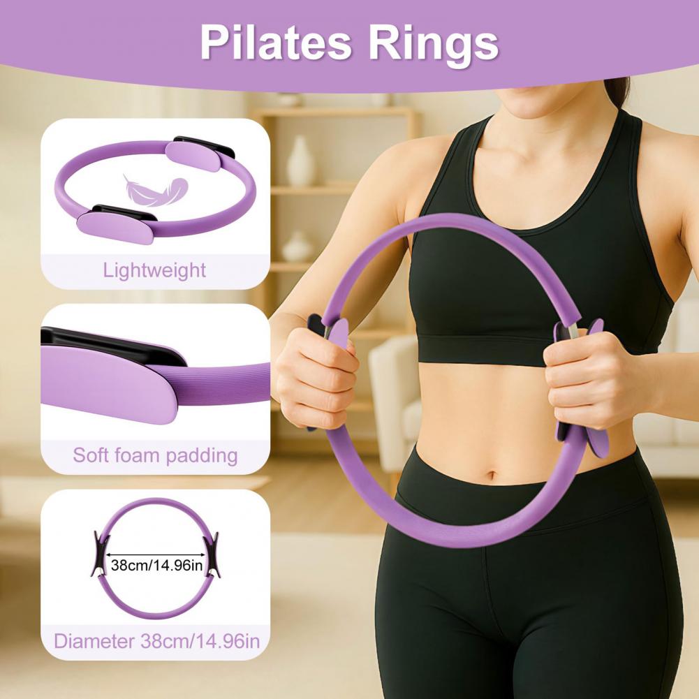 Pilates Ring Circle - Damski Pierścień do Jogi Fitness Pilates