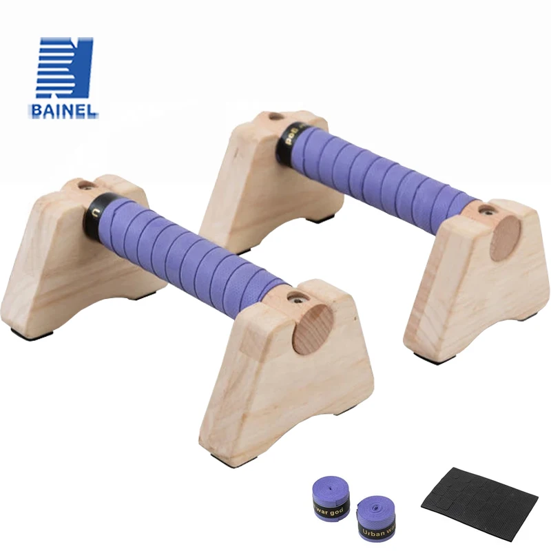 Push Up Board - Drewniany stojak do pompek Antypoślizgowe uchwyty