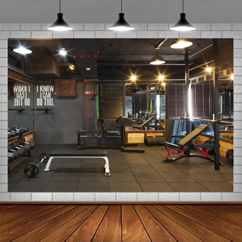 Tło fotograficzne do siłowni,  – Yoga Fitness Gym Photos recenzja i cena