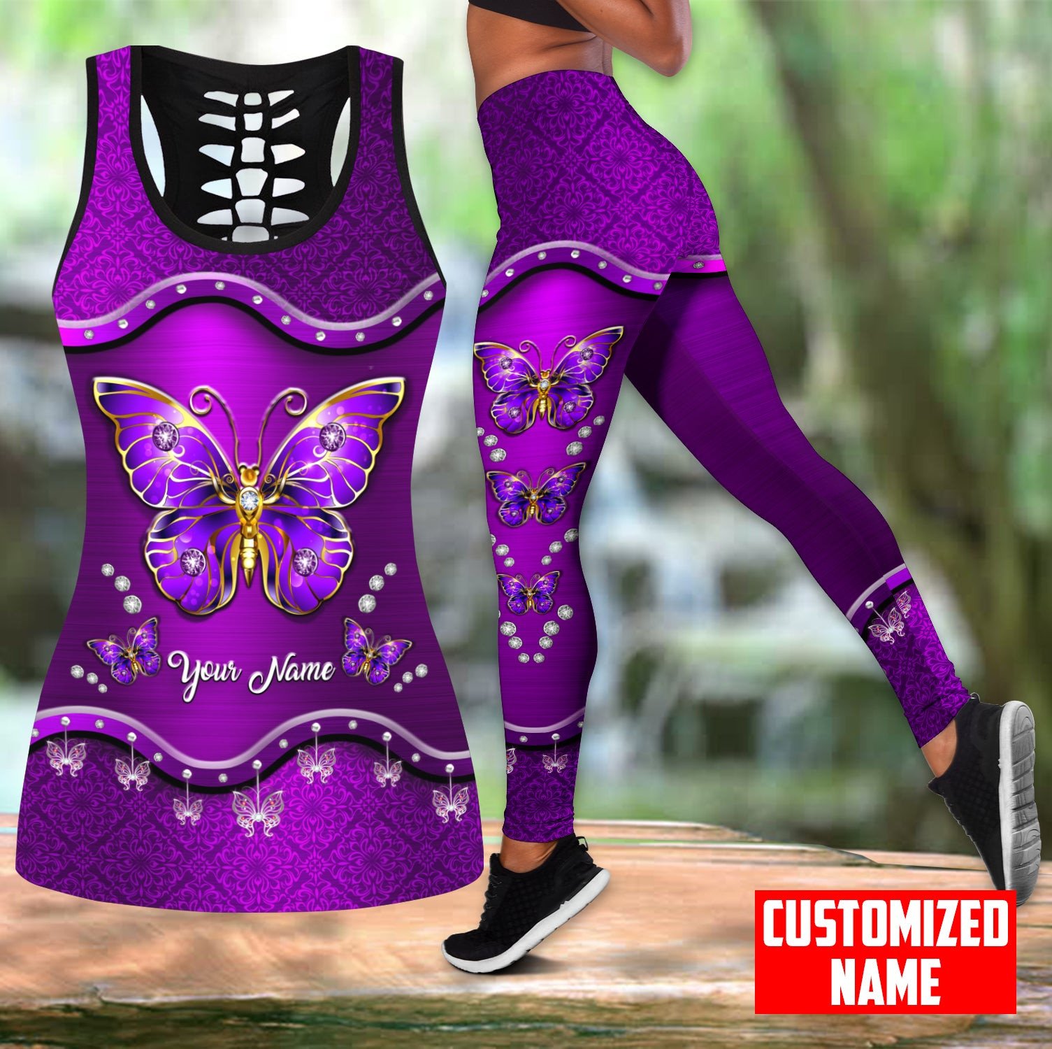 Personalizowany zestaw: top be – Yoga Fitness Name recenzja i cena