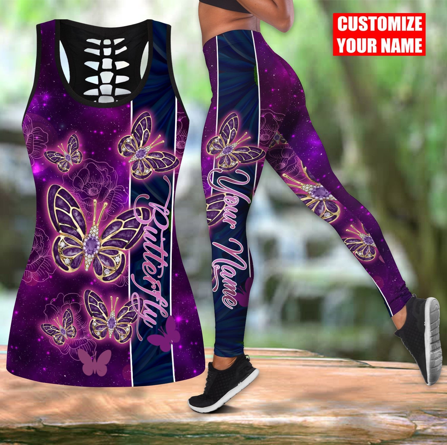 Personalizowany zestaw: top be – Yoga Fitness Name recenzja i cena